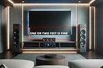 Can I Place the Center Speaker Behind the Tv?
