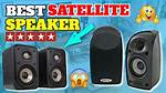 Can I Use Satellite Speakers as Main Speakers?
