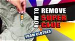 Can Vinegar Remove Super Glue from Clothes?