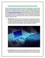 Can Viruses Affect Display?