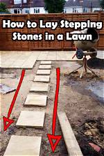 Can You Just Lay Stepping Stones on Top of Grass?