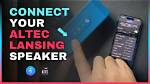 Can You Pair Two Altec Lansing Speakers?