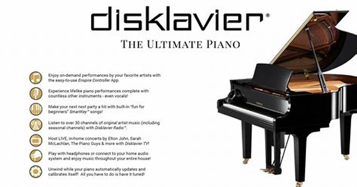 Can You Play a Yamaha Disklavier?