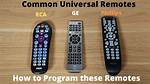 Can You Program a Universal Remote to a Vizio Tv?