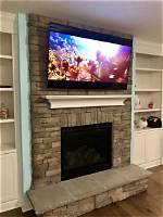 Can You Use Fireplace If Tv Mounted?