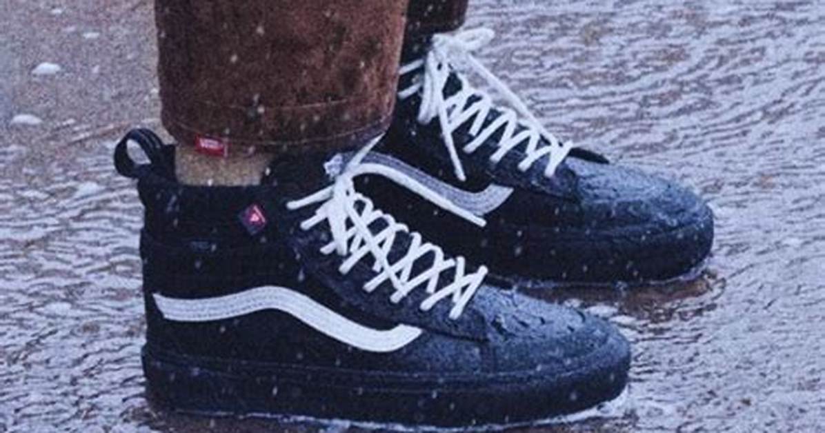 Can You Wear Vans in the Rain?