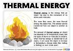 Characteristics of Heat Energy