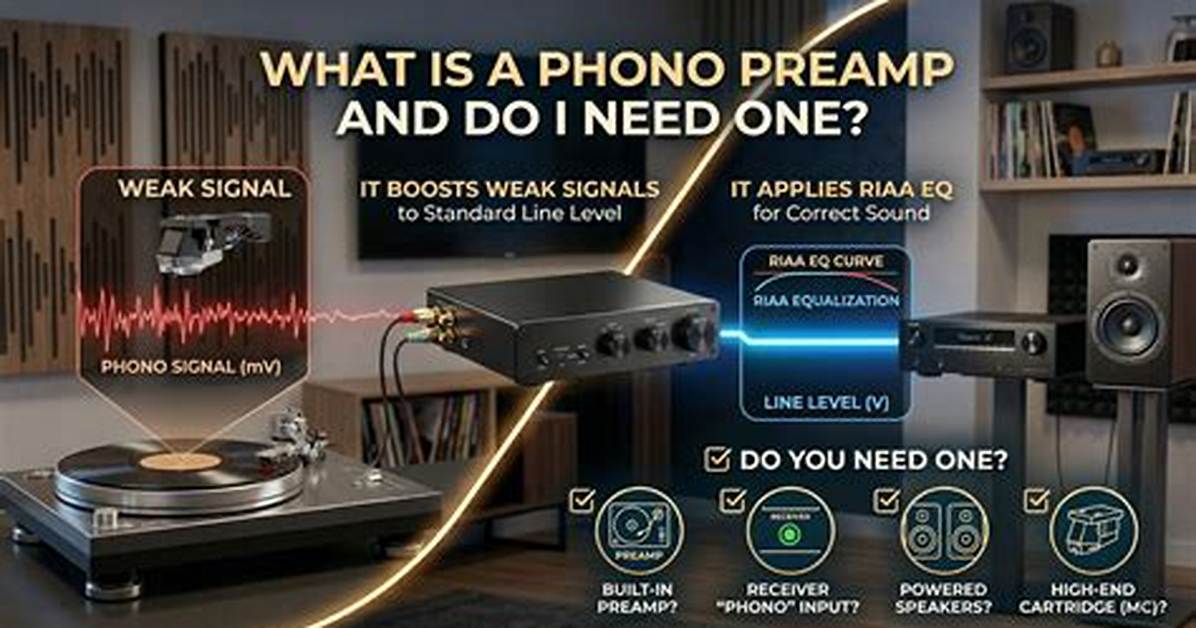 Do I Need a Separate Phono Preamp?