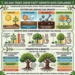 Do Oak Trees Develop over Time?