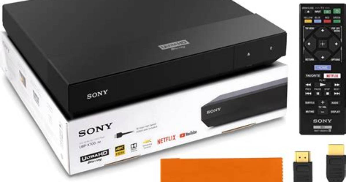 Do Sony Dvd Players Come with Hdmi Cable?