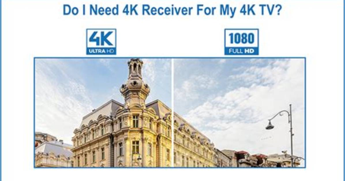 Do You Need a 4K Receiver for a 4K Tv?