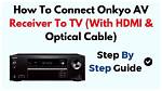 Do You Need Hdmi Cable for Onkyo Tx-Sr674?