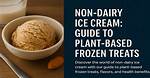 Does Non Dairy Ice Cream Melt Faster?
