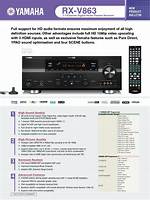 Does Yamaha Rx V863 Have Bluetooth?