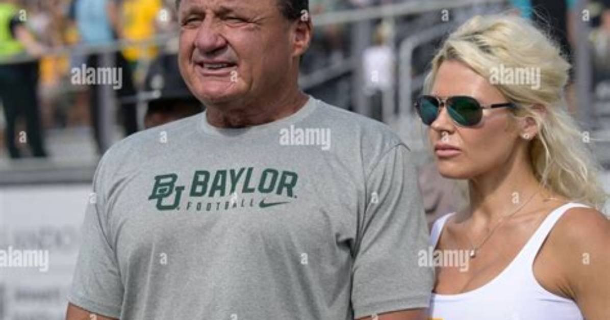 Ed Orgeron Girlfriend Bailie Lauderdale Age – Did He Divorce His Wife?
