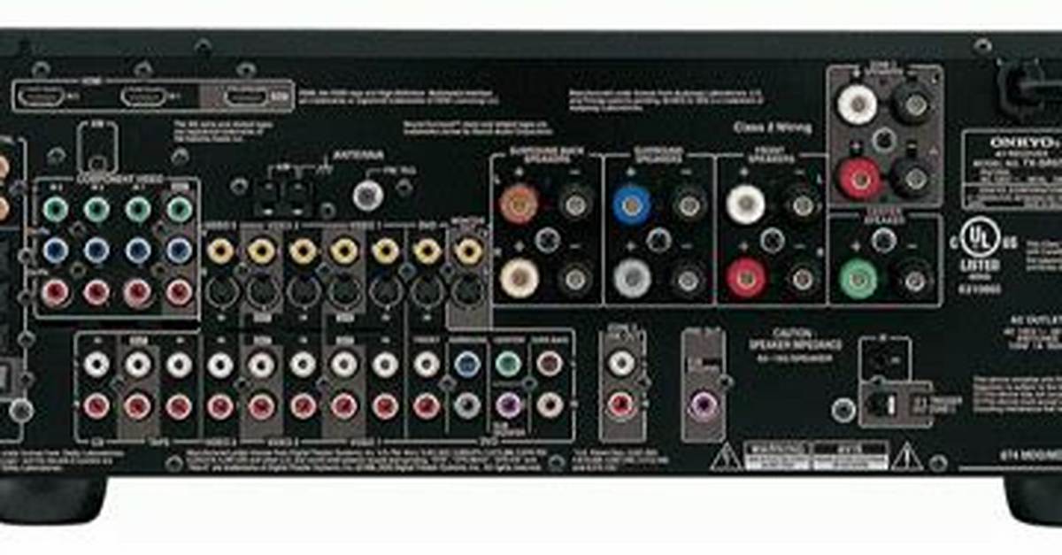 How Big Is the Onkyo Tx-Sr674 Surround Sound Receiver?
