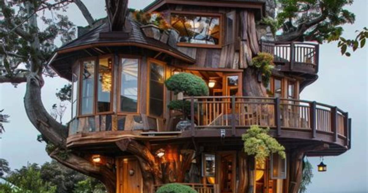 How Big Is the Tree House on Made with Happy?