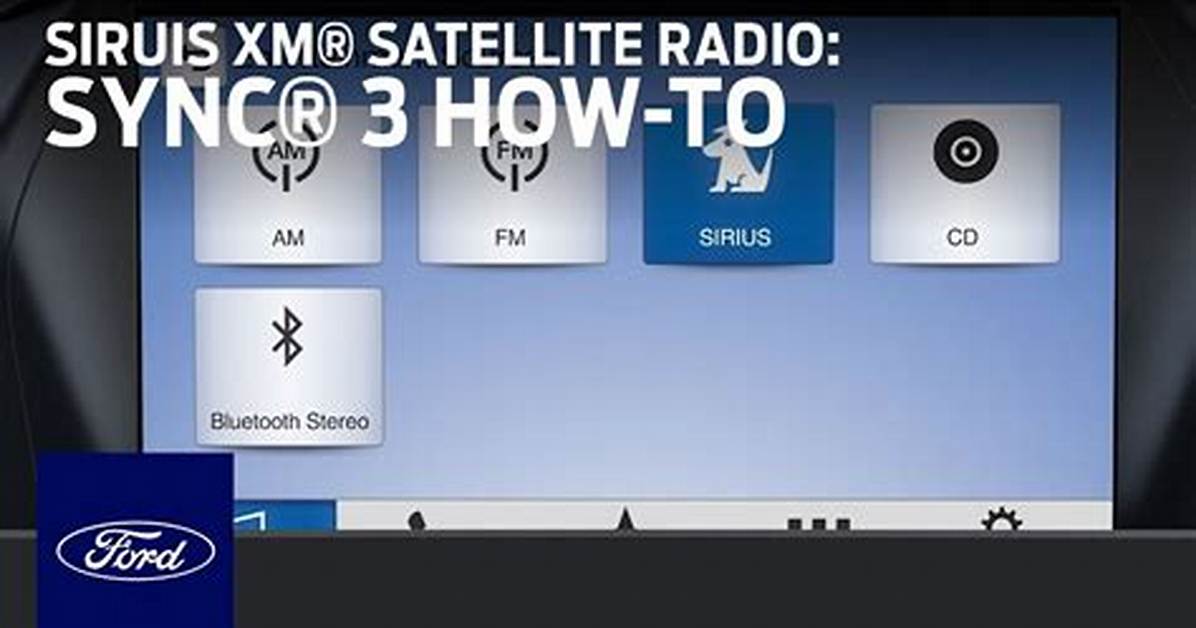 How Do I Activate My Sirius Radio?
