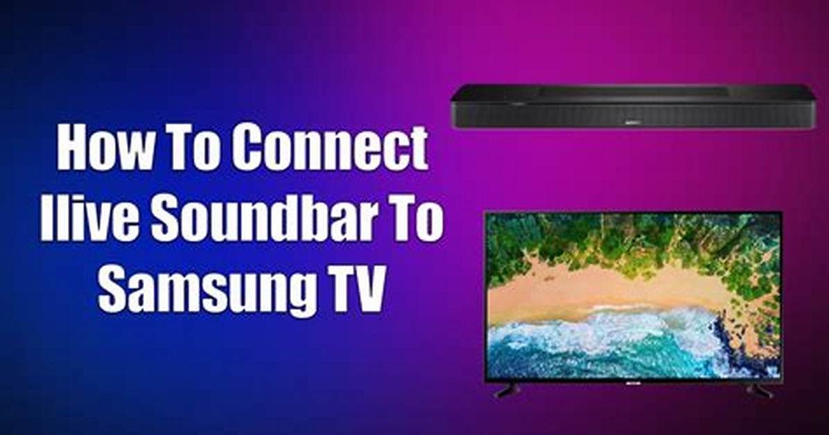 How Do I Connect My iLive Soundbar to My Rca Tv?