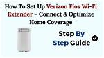 How Do I Connect My Verizon Fios Box?