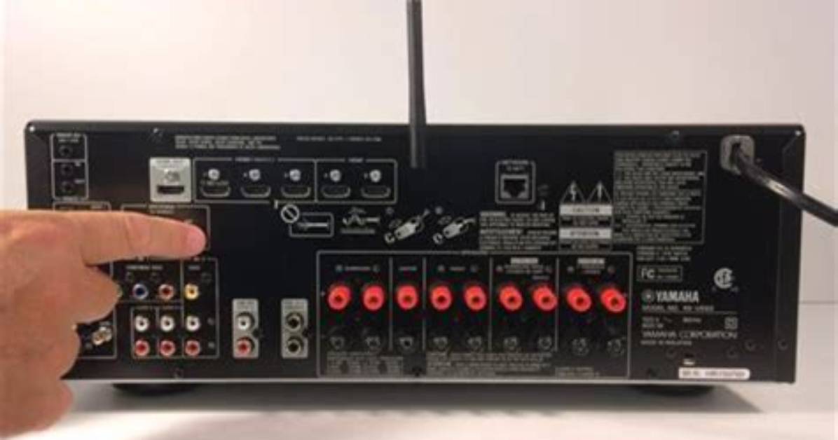 How Do I Connect My Yamaha Rx V383?