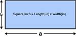 How Do I Convert Inches into Square Feet?