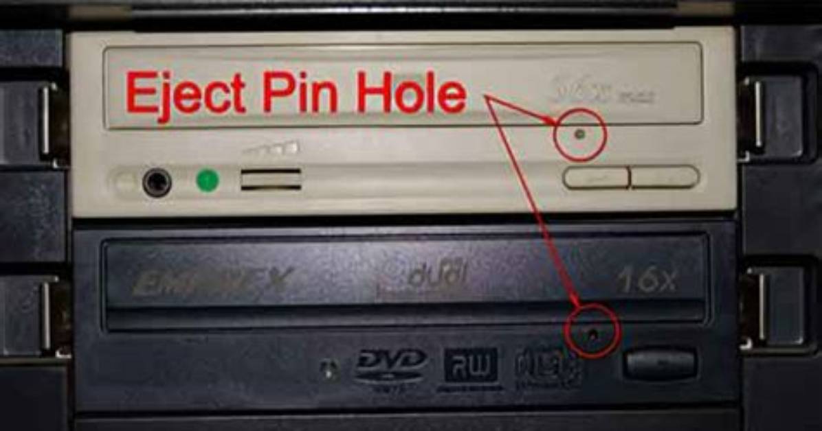 How Do I Eject Dvd Drive?