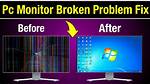 How Do I Fix a Computer Screen That Is Too Dark at Full Brightness?