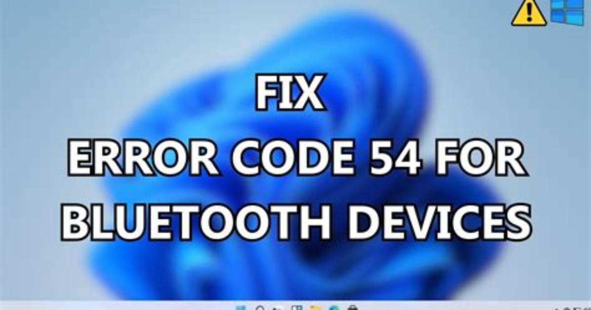 How Do I Fix Error 54?
