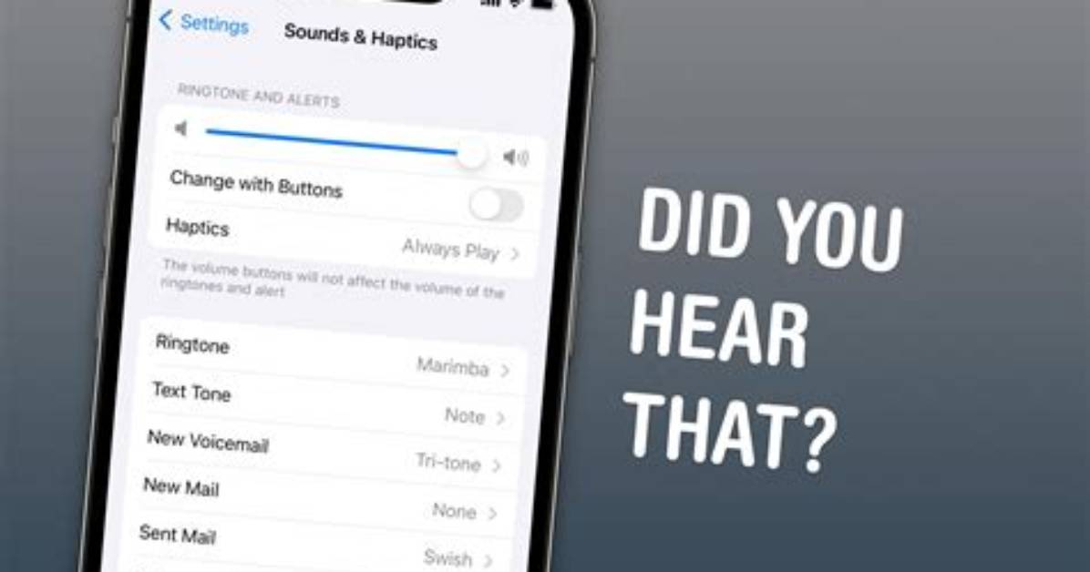How Do I Get My Sounds Back?