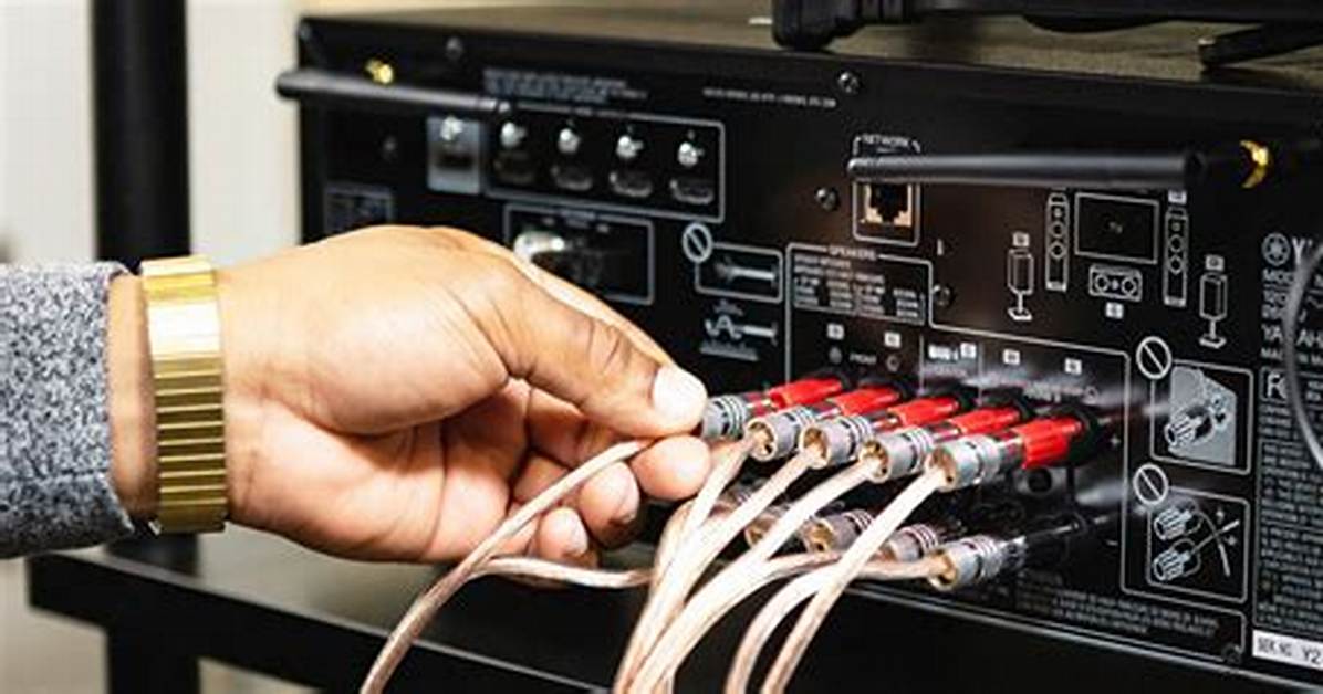 How Do I Hook up My Av Receiver to My Tv?