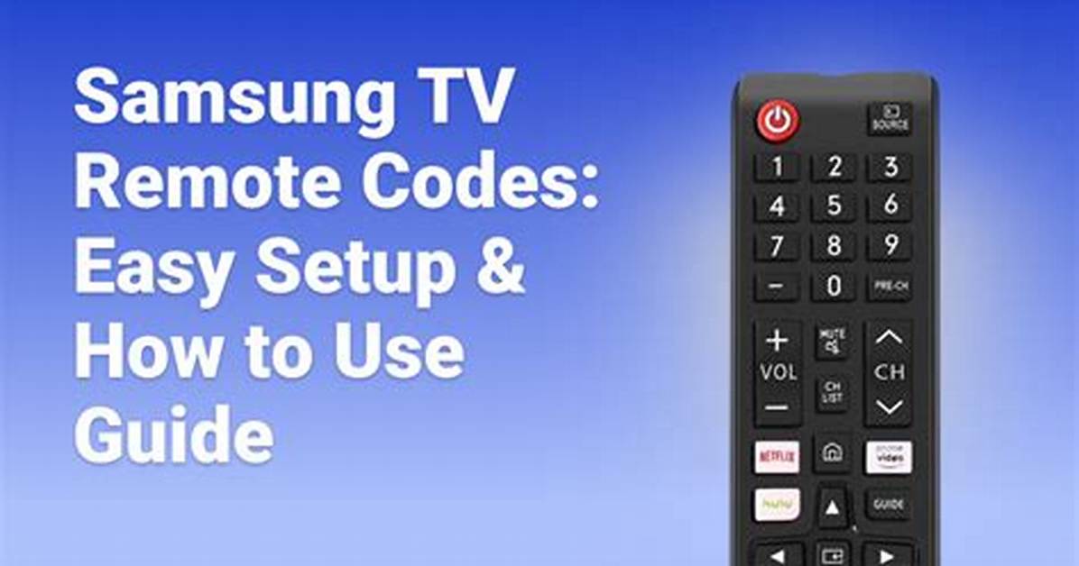 How Do I Program My Samsung Smart Tv Remote to My Cable Box?