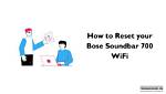 How Do I Reset My Bose Wifi?