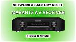 How Do I Reset My Marantz Receiver Sr6006?