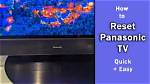 How Do I Reset My Panasonic 4K Blu-Ray Player?
