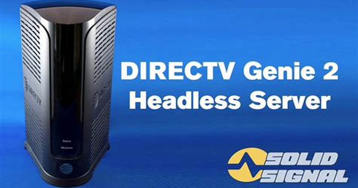 How Do I Update Directv Genie?