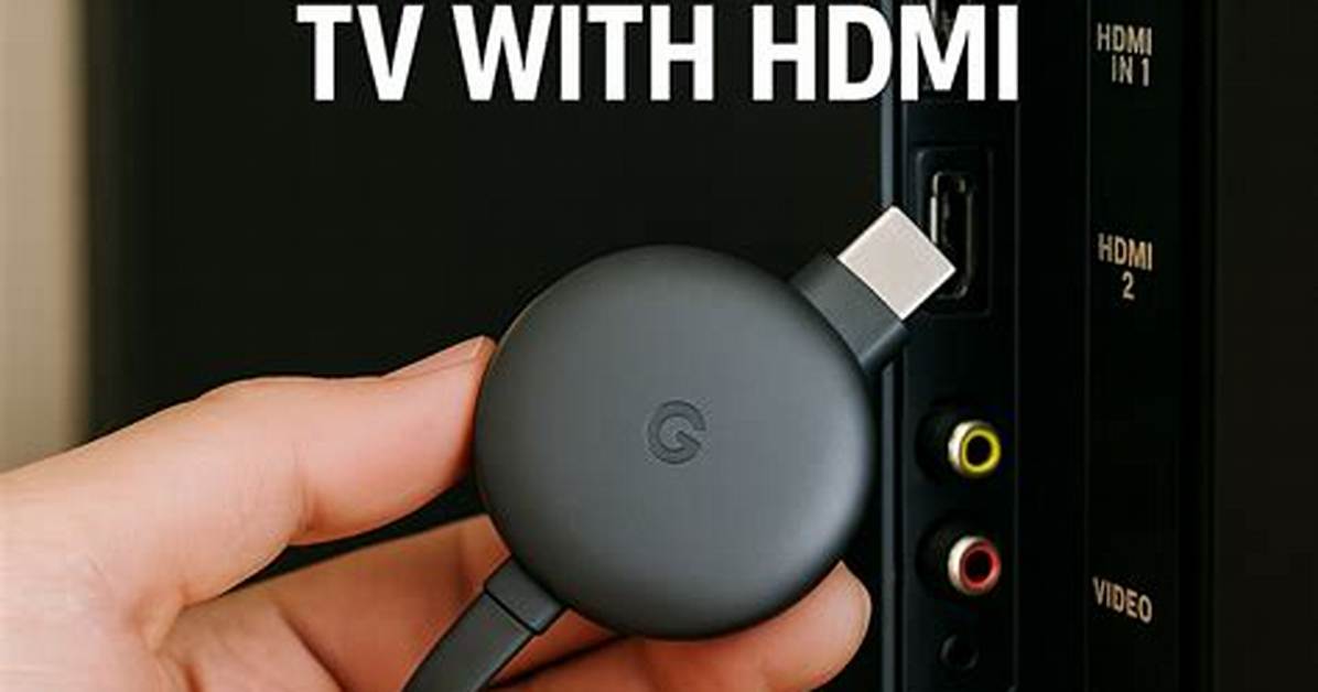 How Do I Use Chromecast with Hdmi Port?