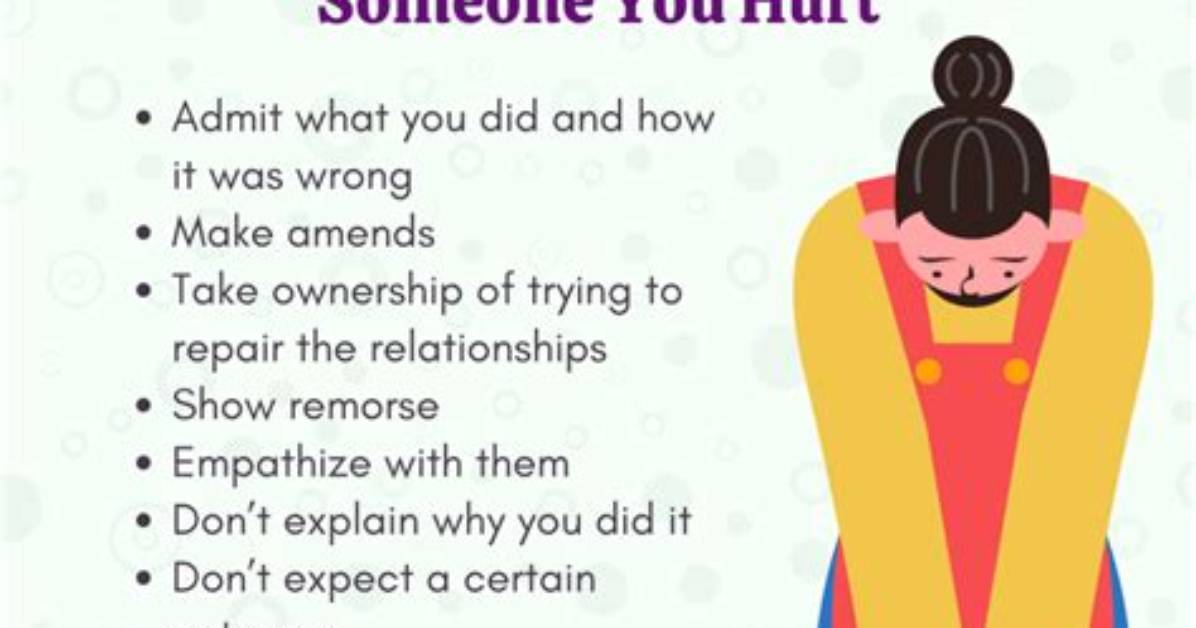 How Do You Apologize for Doing Something Wrong?