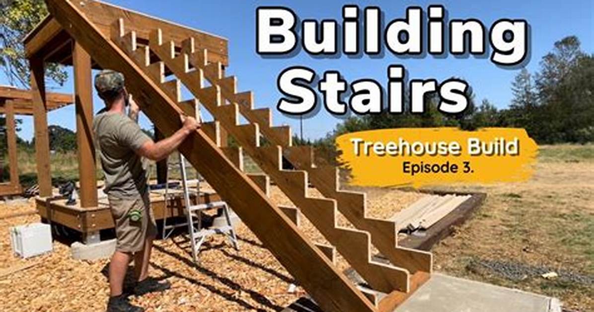 How Do You Build Stairs on a Steep Slope?
