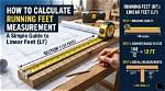 How Do You Calculate Running Feet into Square Feet?
