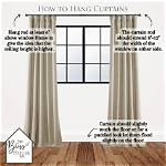How Do You Hang Curtains on a Conservatory?