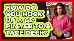 How Do You Hook up a Cd Player?