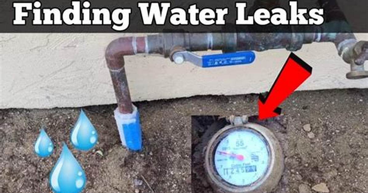 How Do You Identify a Leak?