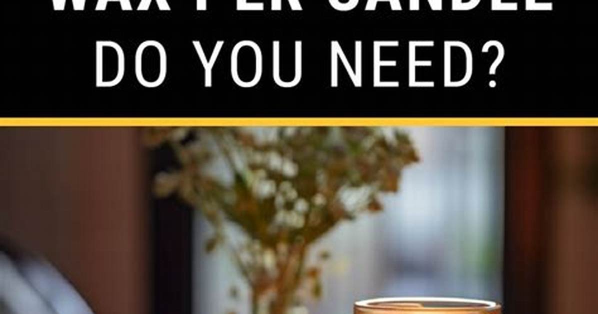 How Do You Keep Candle Wax from Shrinking?