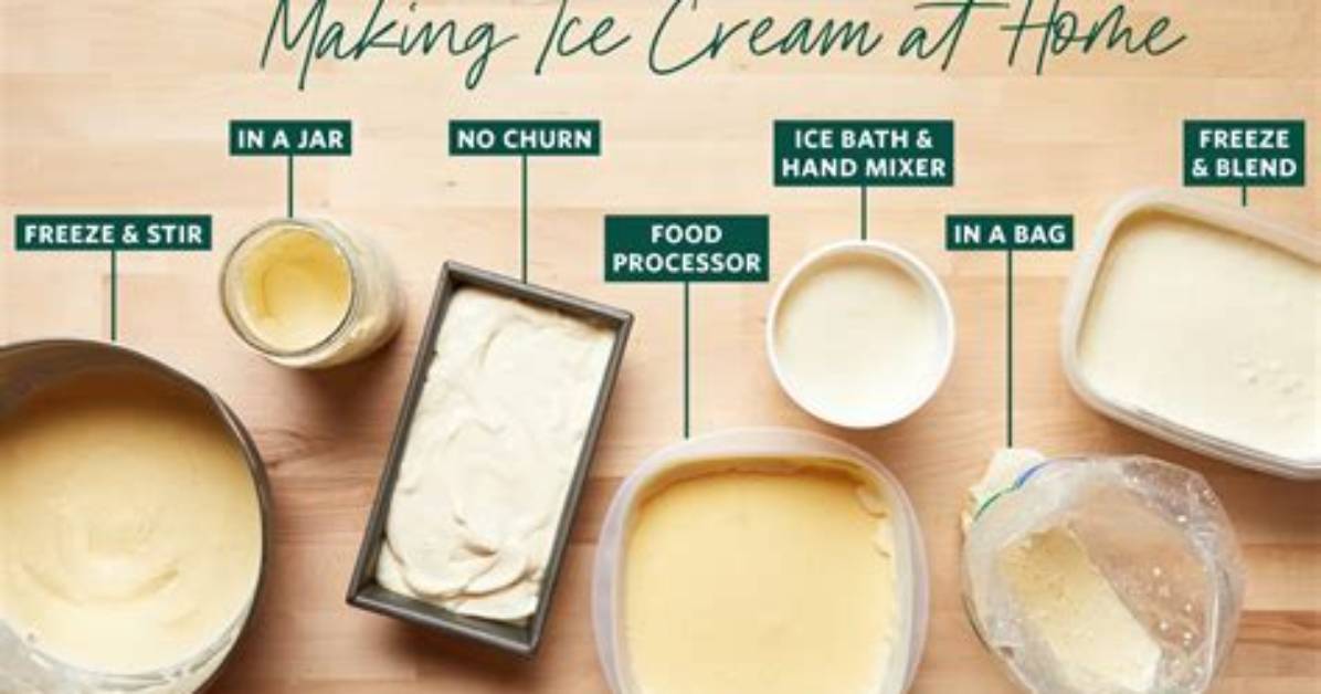 How Do You Make Ice Cream at School?