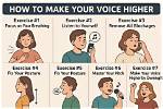 How Do You Make Your Voice Go Away Fast?