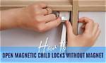 How Do You Open a Child Lock Cabinet?
