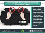 How Do You Reset an Altec Lansing Speaker?