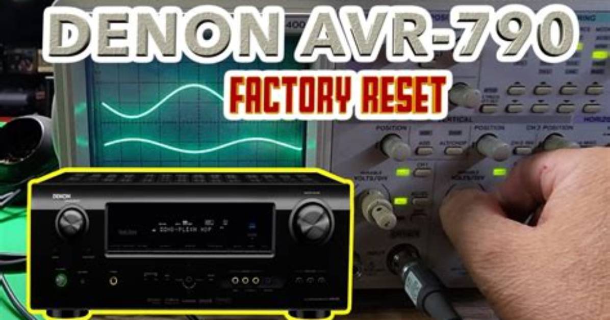 How Do You Reset Denon Avr2308Ci to Factory Settings?