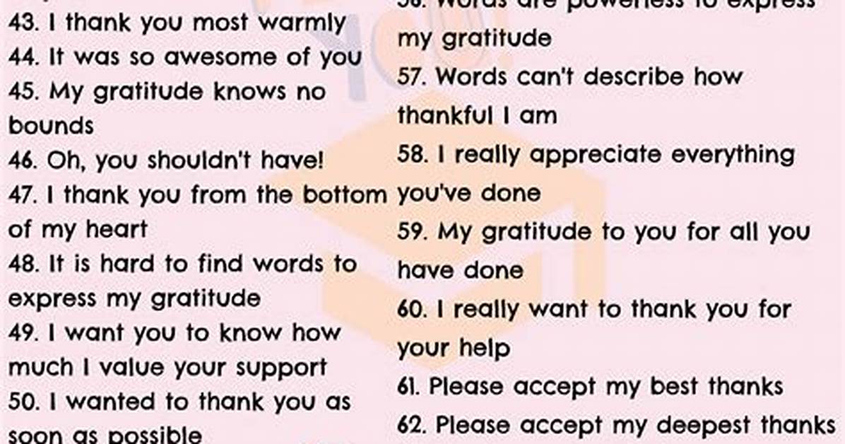 How Do You Say Thanks in Greetings?
